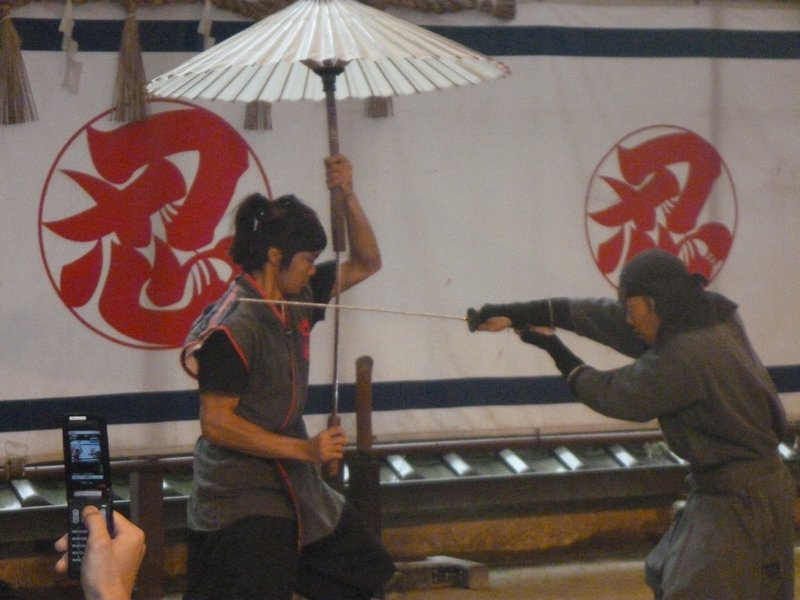 Really skilled Ninja's always carry an umbrella