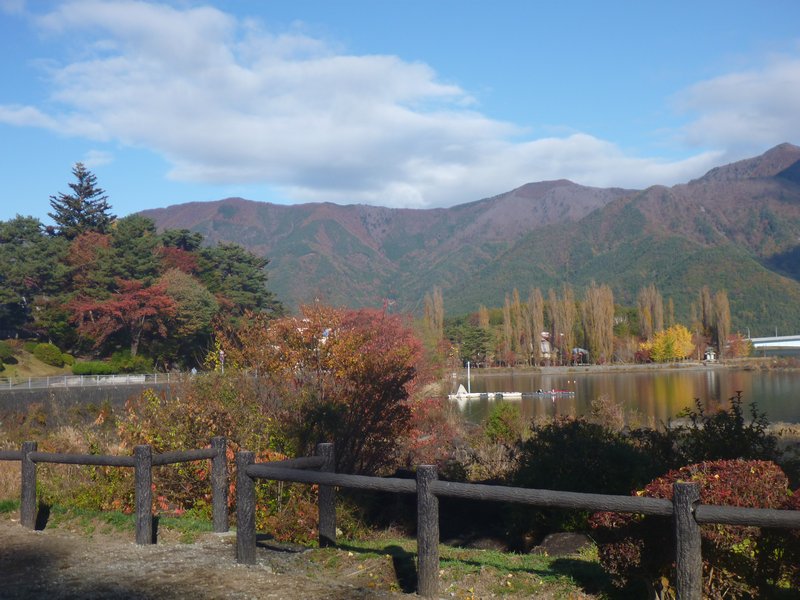 Autumn landscapes around Fuji