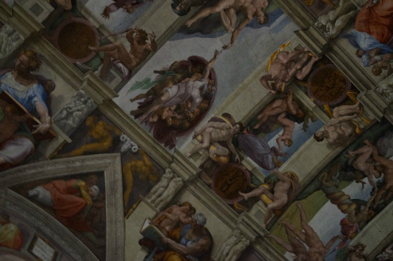 I didn't take a photo of the Sistine Chapel, my camera did