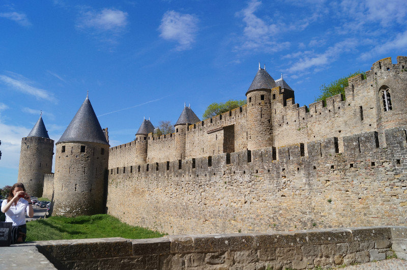 Outer walls, Carcassonne Castle
