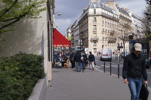 Outside Paris Hotel