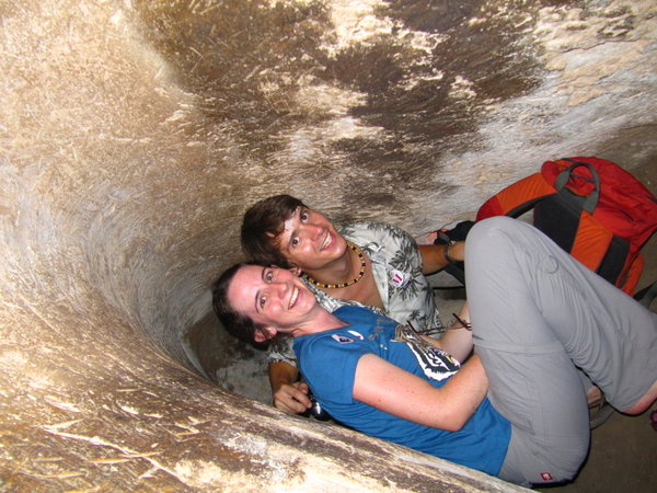 Cat and Phil (Cu Chi Tunnels)