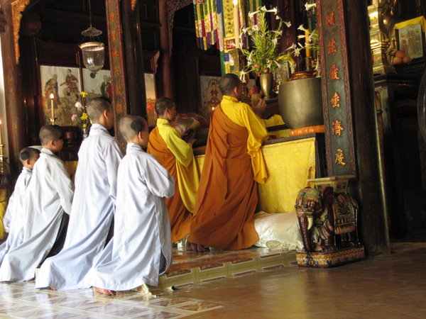 Prayer at Pagoda