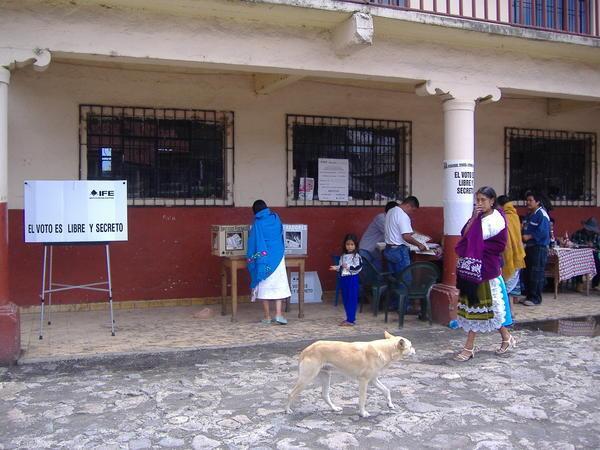 Voting in Angahuan