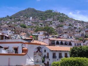 A  view over Taxco