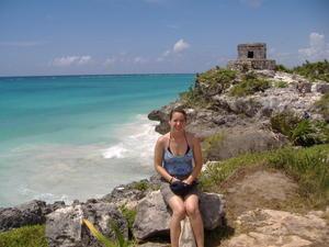 At the ruins of Tulum