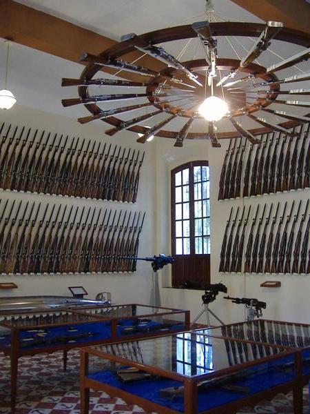 Arms room in the Naval Museum