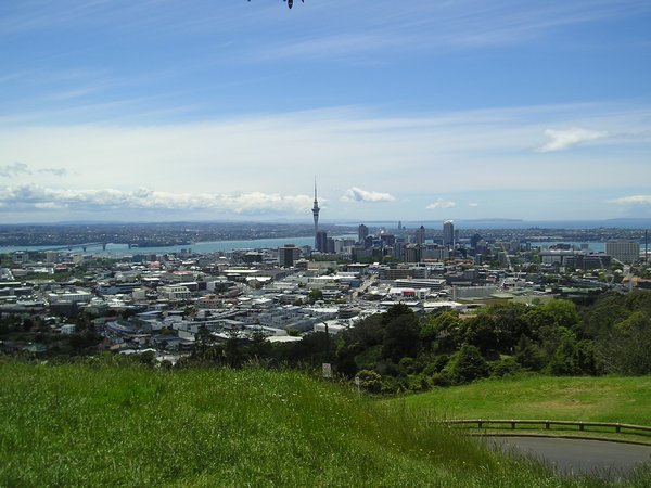 view from mount eden