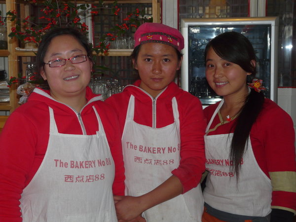Some Of The Bakery Staff...