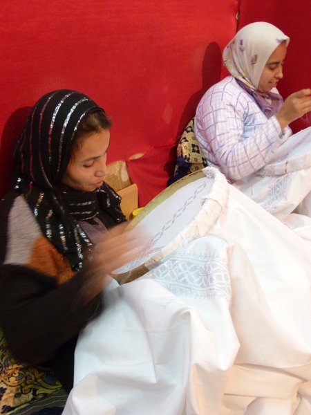 Ladies Who Embroider. 