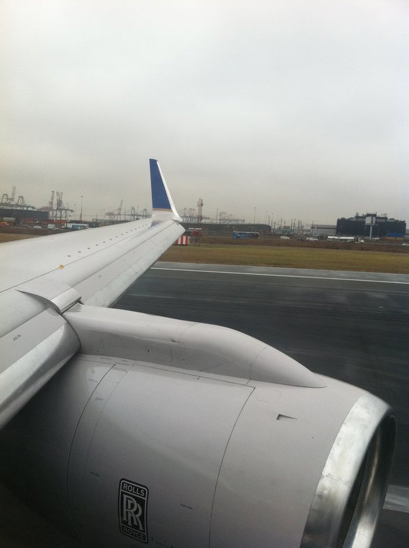 Landing Newark
