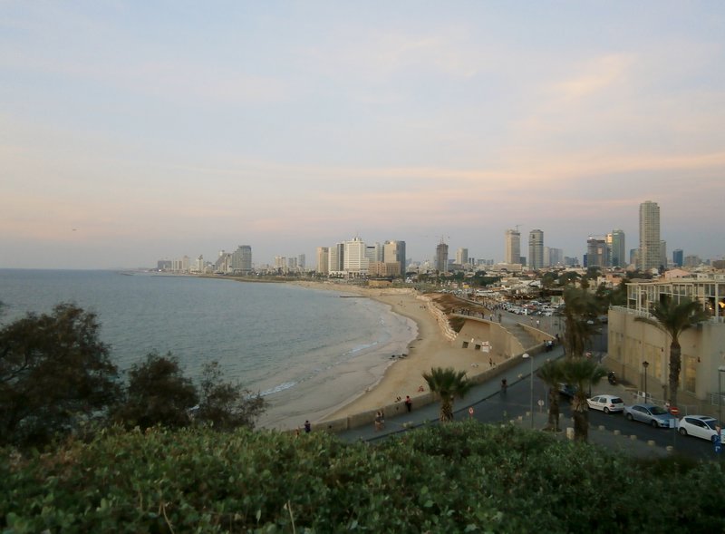 Panoramic view over Tel Aviv