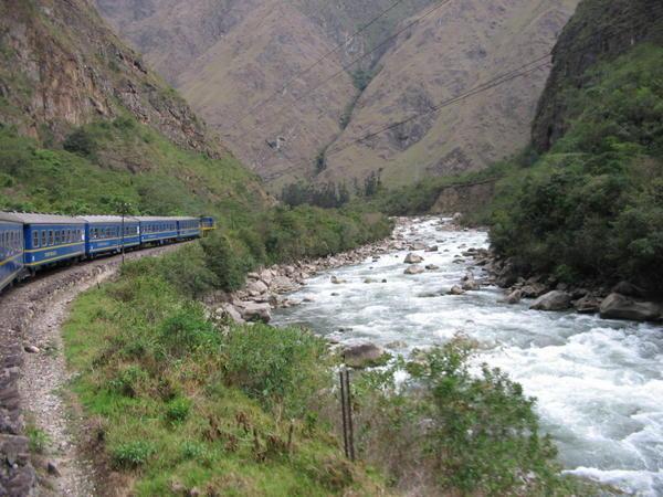 Our train back to Cusco