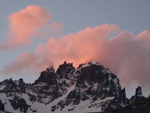 Cerro Castillo zonsondergang 2