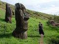 Sas bij Moai in de steengroeve