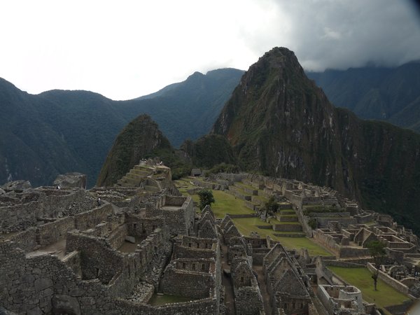 Klassieke Machu Picchu beeld