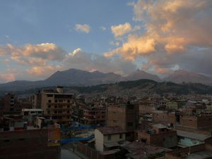 Uitzicht over Huaraz