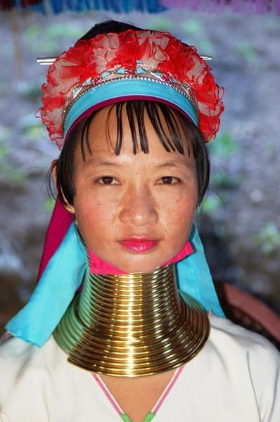 Long Neck Tribal Woman