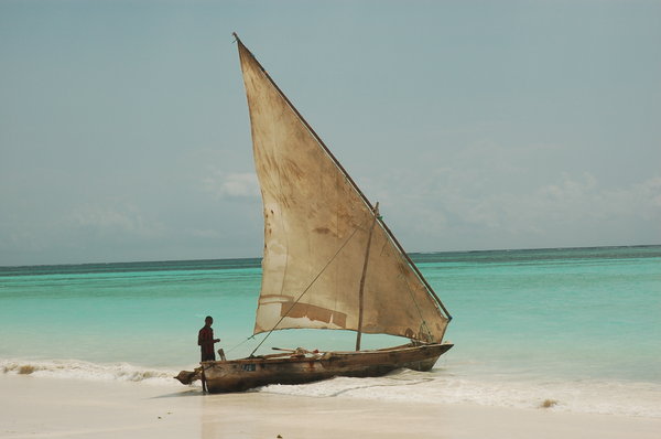 A Dhow ready to Sail