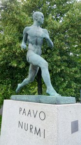 Paavo Nurmi Statue, Helsinki