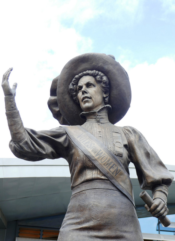 Alice Hawkins Statue