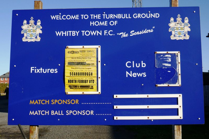 The Turnbull Ground, Whitby Town FC