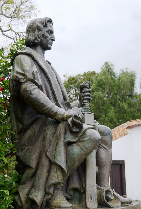 Christopher Colmbus Statue, Funchal