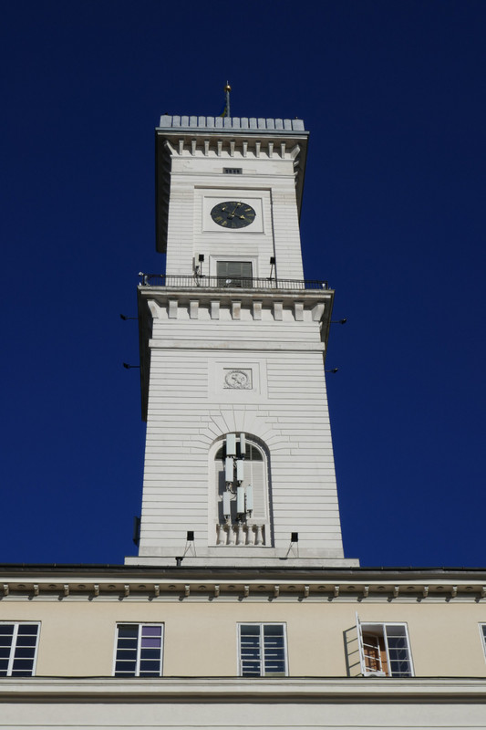 Lviv Town Hall Tower 