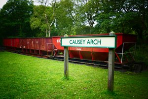 Causey Arch Railway Station 