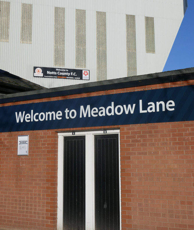 Meadow Lane, Notts County FC