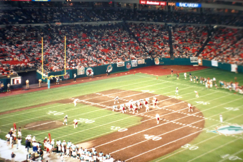 Washington Redskins at Miami Dolphins 1993