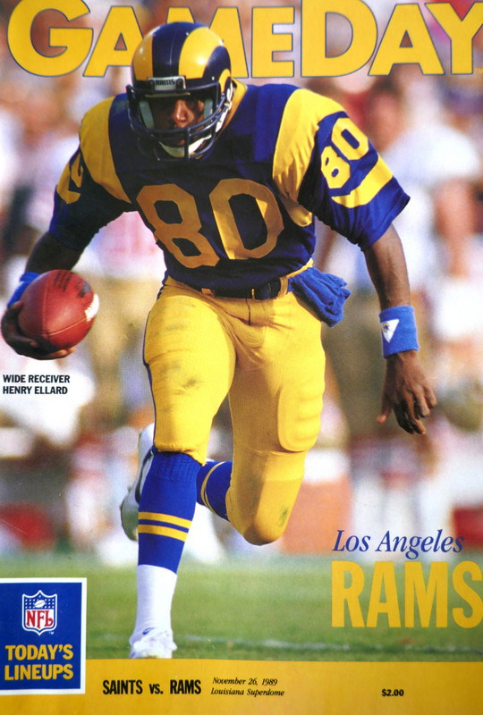 LA Rams at New Orleans Saints 1989