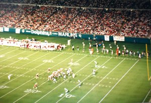 Washington Redskins at Miami Dolphins 1993