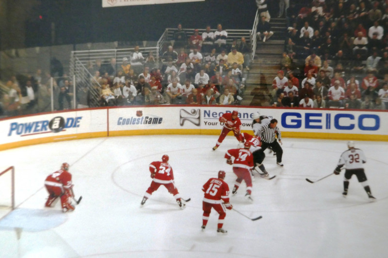 Detroit Red Wings at Phoenix Coyotes 2001