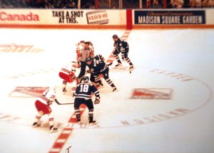 Toronto Maple Leafs at New York Rangers 1992