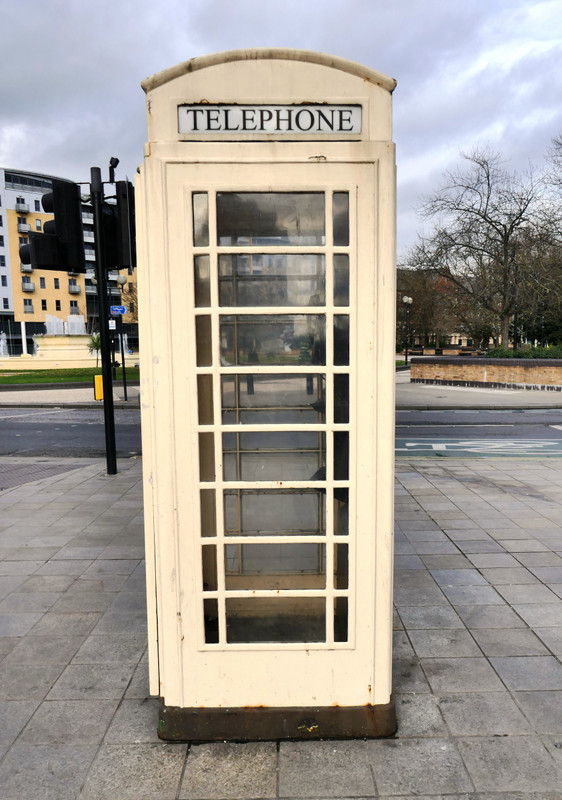 White Telephone Box, Hull