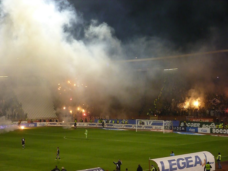 Partizan Fans - Smoke Gets in Your Eyes