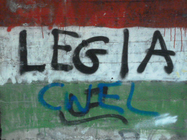 Legia Warsawa Graffiti