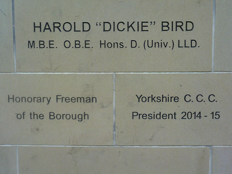 Dickie Bird Statue