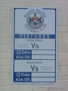 Newton Aycliffe FC v Bishop Auckland FC
