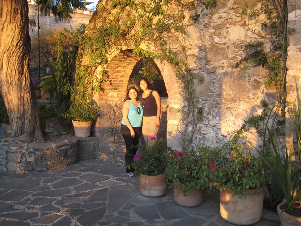 My sister and I in San Miguel de Allende