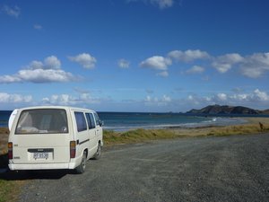 9 Camping Spot at The Catlins Beach