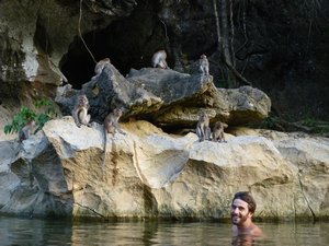 K3 Monkey swimming area