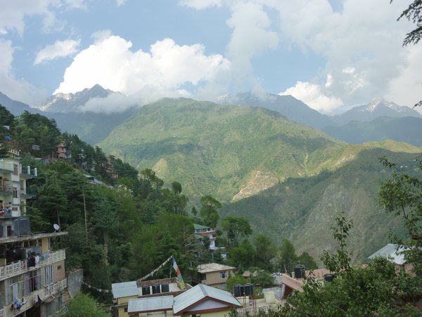 A5 The view from our room in McLeod Ganj