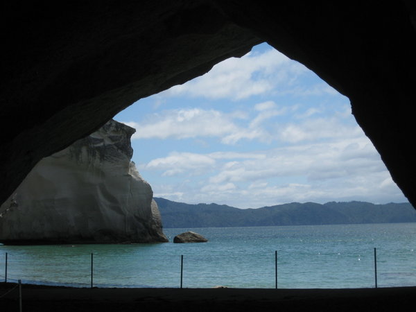 Cathedral Cove.