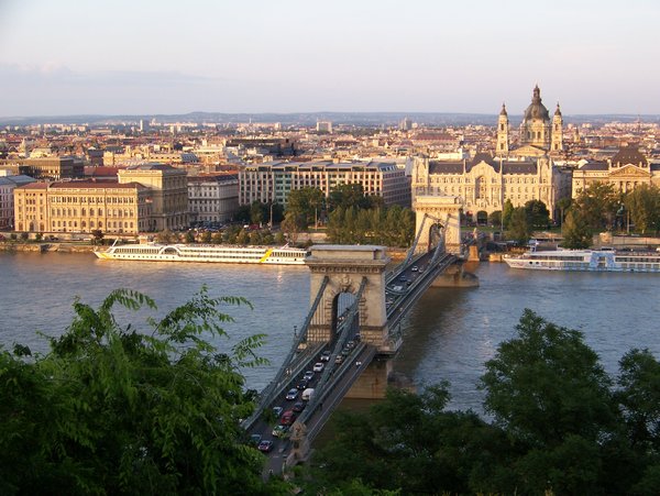 Danube and Chain Bridge
