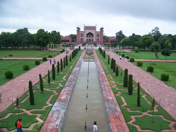 View from the Taj