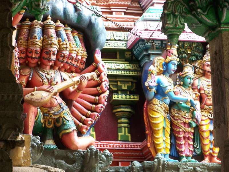 Meenakshi Temple (detail)
