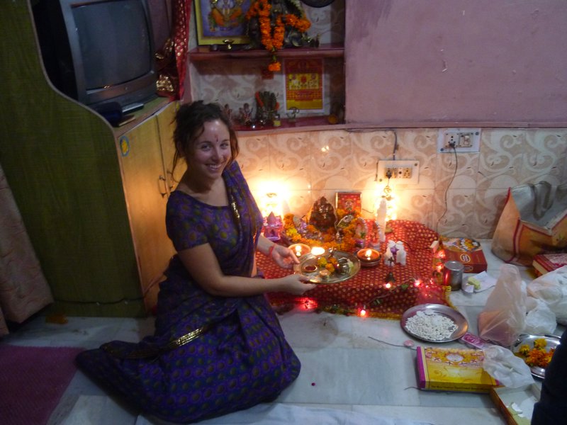 Shannon's Puja!