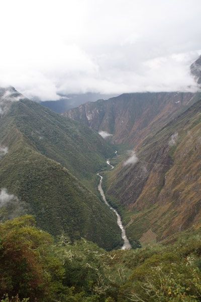 Valley below Winayhuayna